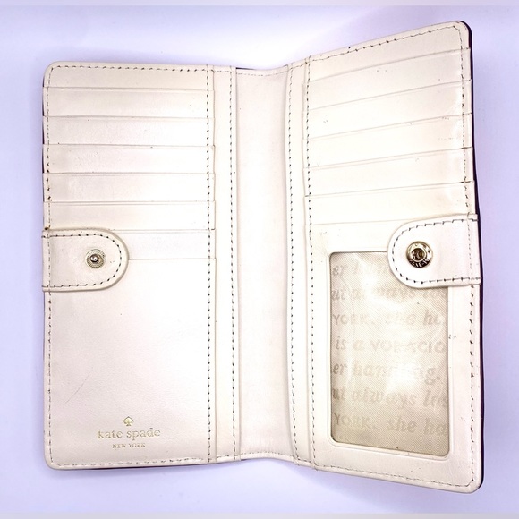 KATE SPADE Epi Leather Bifold Wallet - Picture 4 of 7